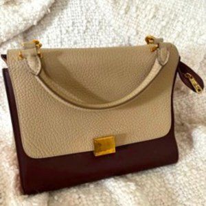 Tri- color  CELINE Trapez Small